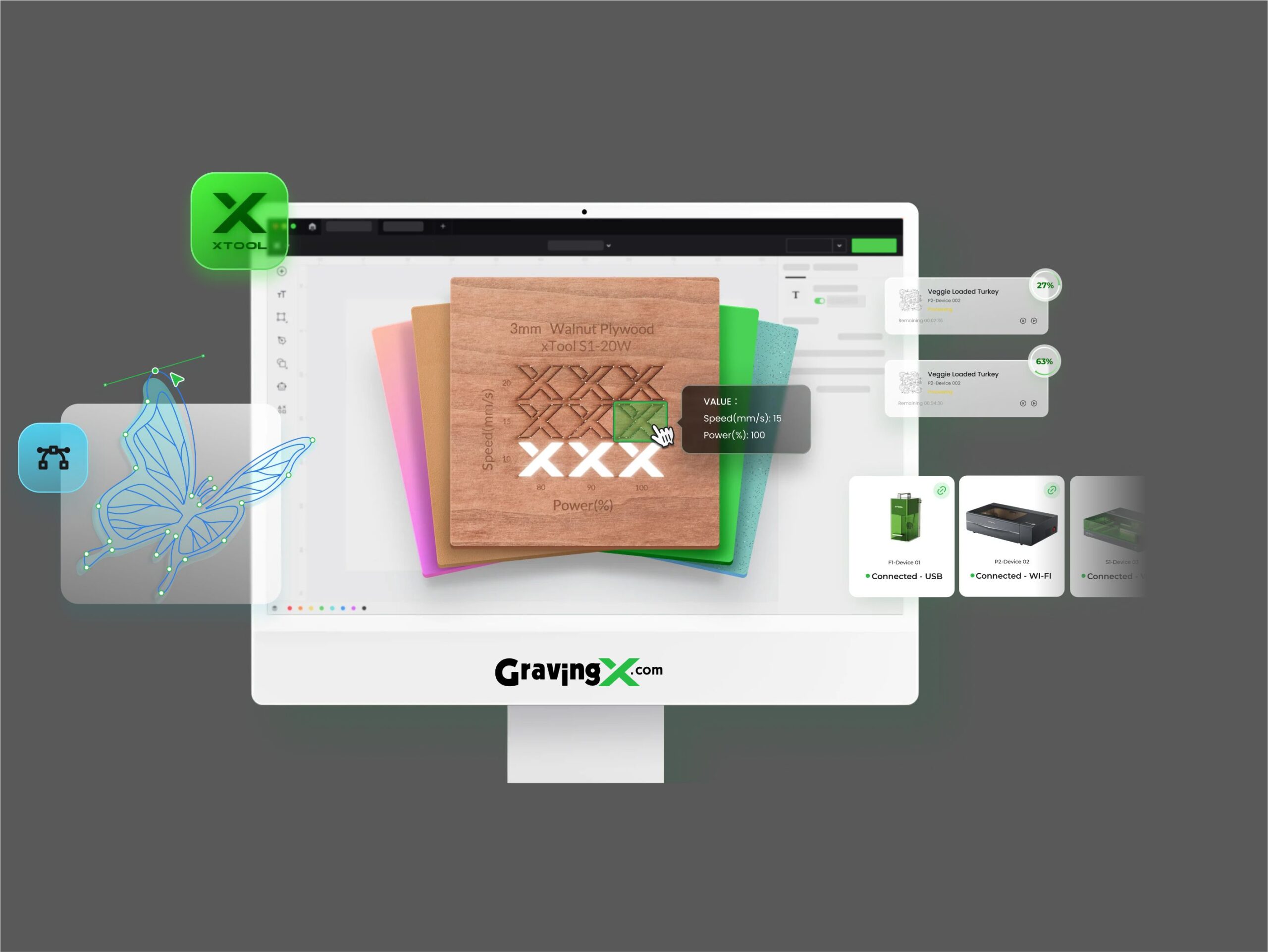 best software for laser engraving vectorize bitmaps convert to monochrome