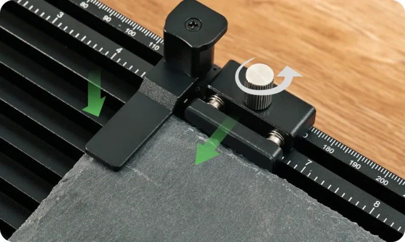 xTool F1 Slide Extension namestitev - laser gravura