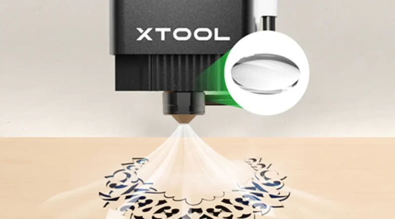 xTool Air Assist detail 3 - laser gravura