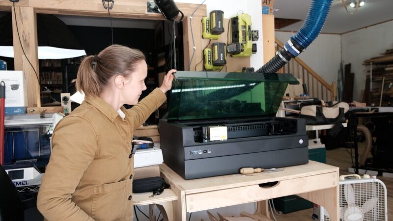 xTool S1 laserski gravirnik 1.19 - xtool laser