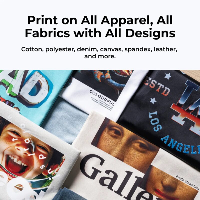 xTool Apparel Printer visoko ločljivi barvni DTF tisk na oblačila