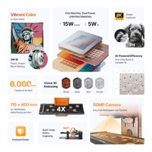 xTool F2 mobilno graviranje xTool F2 graviranje na terenu — mobilni laserski gravirnik