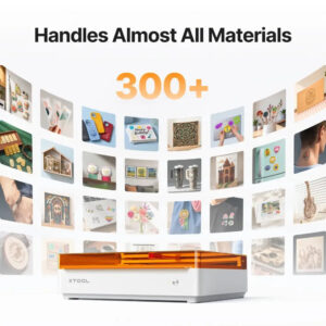 xTool M2 supports 300+ materials including wood, acrylic, leather and fabric xTool M2 supports 300+ materials including wood, acrylic, leather and fabric